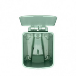 Coș cu pedală Brabantia StepUp 1008481, 16 L, Materiale ecologice, Deschidere mare, Verde deschis