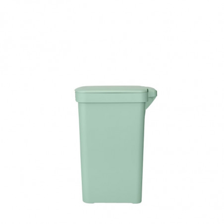 Coș cu pedală Brabantia StepUp 1008481, 16 L, Materiale ecologice, Deschidere mare, Verde deschis