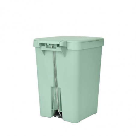 Coș cu pedală Brabantia StepUp 1008484, 25 L, Materiale ecologice, Deschidere mare, Verde deschis