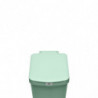 Coș cu pedală Brabantia StepUp 1008484, 25 L, Materiale ecologice, Deschidere mare, Verde deschis