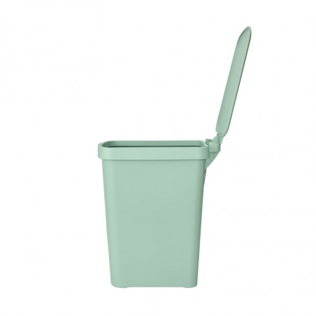 Coș cu pedală Brabantia StepUp 1008484, 25 L, Materiale ecologice, Deschidere mare, Verde deschis