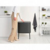 Coș Brabantia Bo Touch 1008854, 36 L, Deschidere lină și silențioasă, Deschidere mare, Gri închis