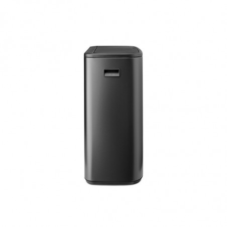 Cos de gunoi Brabantia Bo Touch 1008858, 60 L, Deschidere lina si silentioasa, Deschidere mare, Gri