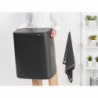 Cos de gunoi Brabantia Bo Touch 1008858, 60 L, Deschidere lina si silentioasa, Deschidere mare, Gri