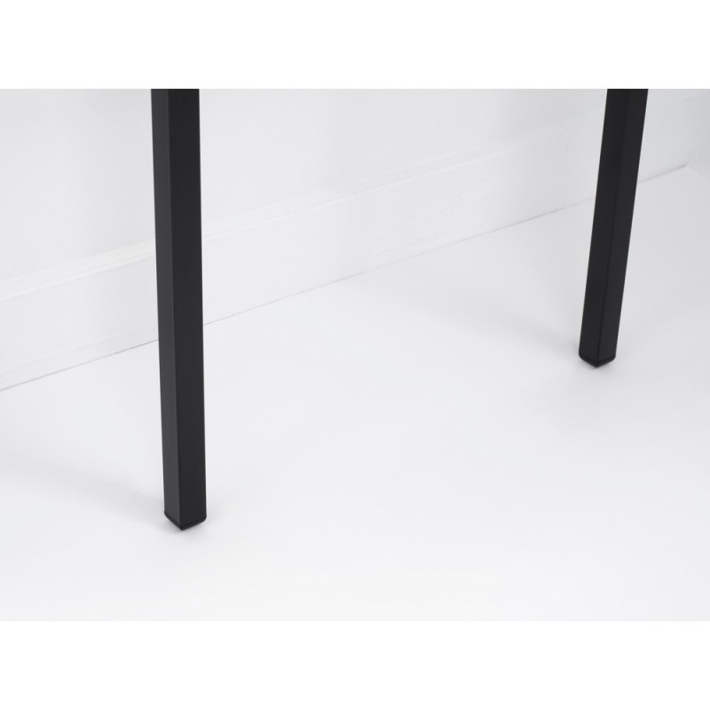 Suport multifuncțional pentru haine Brabantia Linn 1008927, 3 rafturi, Parte ovală pentru agățat o jachetă, Rezistent la coroziune, Negru