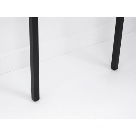 Suport multifuncțional pentru haine Brabantia Linn 1008927, 3 rafturi, Parte ovală pentru agățat o jachetă, Rezistent la coroziune, Negru