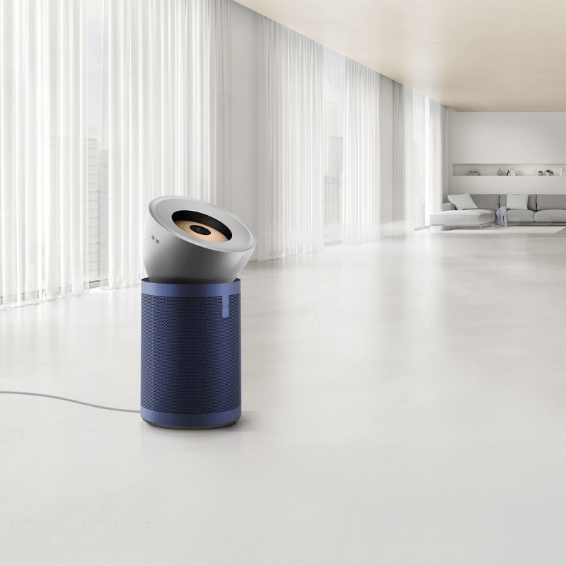 Purificator de aer Dyson Purificator Big+Quiet Formaldehida BP03, 95 m², SMART, 10 viteze, Control vocal, HEPA H13, Filtrare 360°, Albastru/ Gri