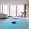 Aspirator Dyson RB03 360 Vis Nav Bl/Ni, Autonomie pana la 65 min, SMART, 26 senzori, Navigație vizuala 360°, Control vocal, Albastru/Gri