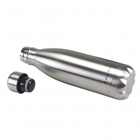 Termos Beper BI.505, 500 ml, Pereti dubli, Fara BPA, Otel inoxidabil, Inox