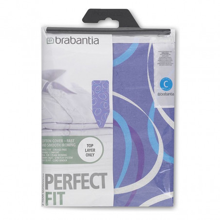 Husa pentru masa de calcat Brabantia C 650027, 124x45 cm, 2 mm, Multicolor