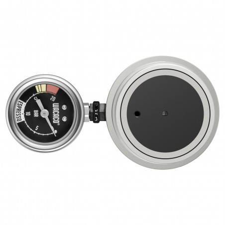 Barometru pentru espressor portabil Wacaco Picopresso, Control presiune, Instalare usoara, Negru