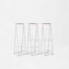 Suport multifunctional pentru depozitare Brabantia Linn 1000815, Otel, Alb