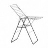 Brabantia Hangon Uscător de rufe 1004165, 20 m, 6 umerașe, Reglabil, Încuietoare pentru copii, Negru/mat