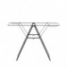 Brabantia Hangon Uscător de rufe 1004165, 20 m, 6 umerașe, Reglabil, Încuietoare pentru copii, Negru/mat