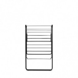 Brabantia Hangon Uscător de rufe 1004165, 20 m, 6 umerașe, Reglabil, Încuietoare pentru copii, Negru/mat