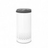 Cos de rufe Brabantia 1004178, 35 L, Capac din plastic, Umplere fara deschidere, Gauri aerisire, Alb