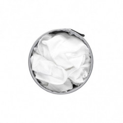 Cos de rufe Brabantia 1004178, 35 L, Capac din plastic, Umplere fara deschidere, Gauri aerisire, Alb
