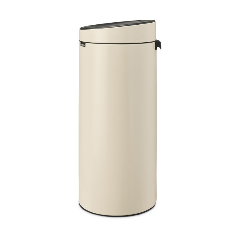 Cos de gunoi Brabantia Touch Bin New 1005544, 30 L, Golire silentioasa si lina, Bej