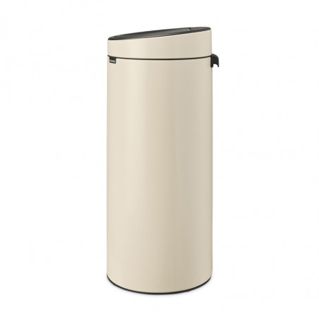 Cos de gunoi Brabantia Touch Bin New 1005544, 30 L, Golire silentioasa si lina, Bej