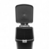 Coș cu pedală Brabantia StepUp 1008479, 16 L, Materiale ecologice, Deschidere mare, Gri închis