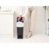 Coș cu pedală Brabantia StepUp 1008479, 16 L, Materiale ecologice, Deschidere mare, Gri închis