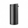 Cos de gunoi Brabantia Touch Bin New 1008860, 30 L, Inchidere silentioasa si lina, Gri inchis