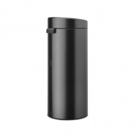 Cos de gunoi Brabantia Touch Bin New 1008860, 30 L, Inchidere silentioasa si lina, Gri inchis
