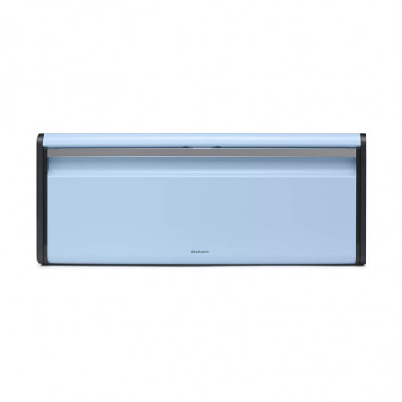 Cutie de paine Brabantia Fall Front 1005604, 18 L, 46.5x25 cm, Montare langa perete, Albastru