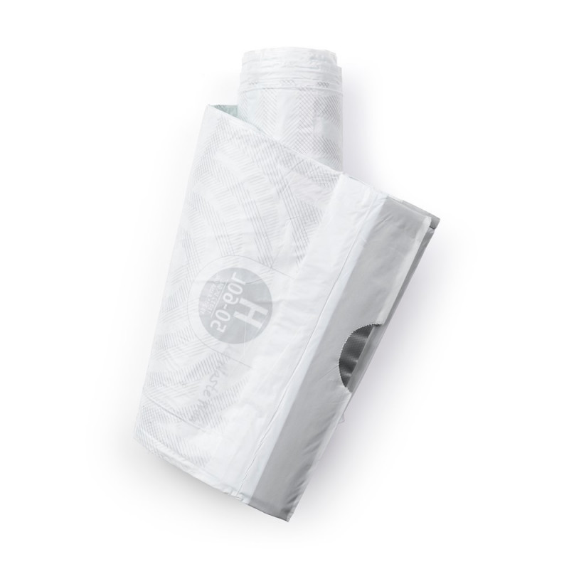Brabantia PerfectFit Touch/Push/Big Bin Bags 647039, dimensiune H, 50-60 l, 10 buc, alb