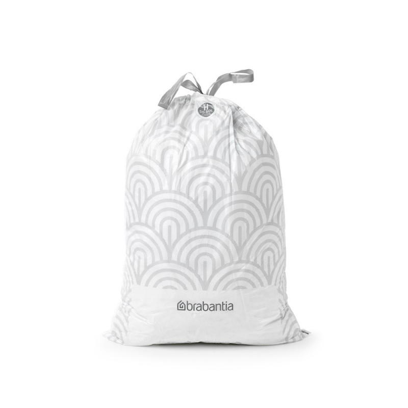 Brabantia PerfectFit Touch/Push/Big Bin Bags 647039, dimensiune H, 50-60 l, 10 buc, alb