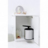 Brabantia Coș încorporabil 647044, 15 L, Deschidere largă, Coș interior din plastic, Inox