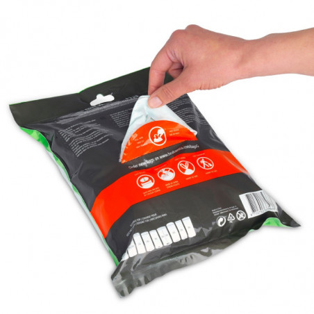 Brabantia dimensiune sac de gunoi 647064 G, 23-30L, 40 bucăți, alb