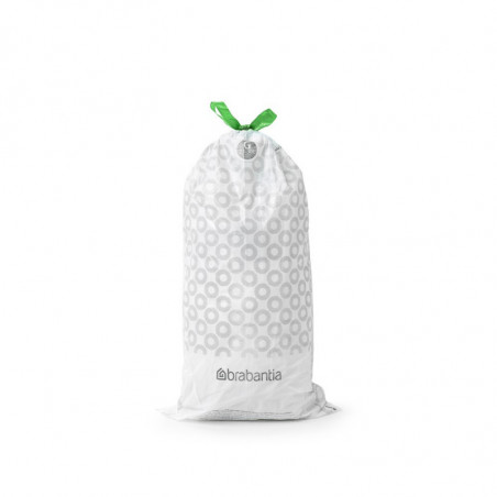 Brabantia dimensiune sac de gunoi 647064 G, 23-30L, 40 bucăți, alb