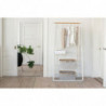 Suport multifunctional pentru haine Brabantia Linn 1008930, Otel, Alb