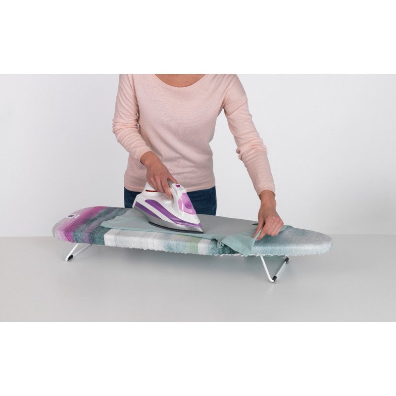 Masa de calcat Brabantia S 1000819, 95x30 cm, Compact, Carlig de agatat, Multicolor
