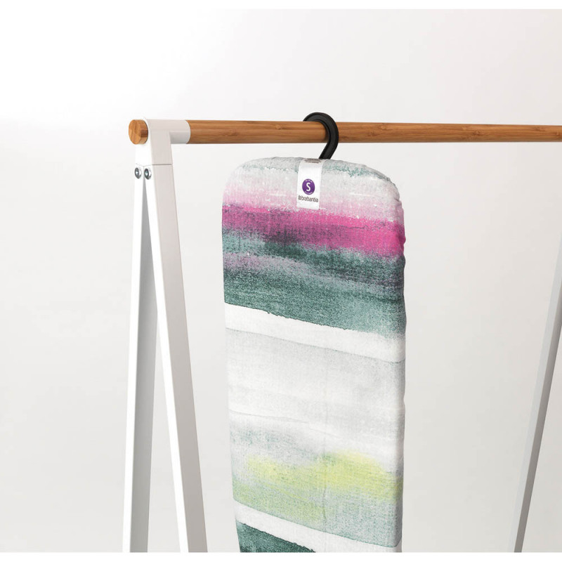 Masa de calcat Brabantia S 1000819, 95x30 cm, Compact, Carlig de agatat, Multicolor