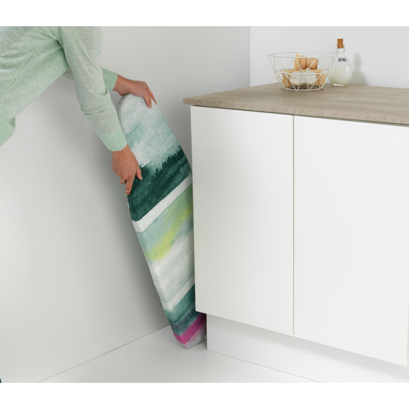 Masa de calcat Brabantia S 1000819, 95x30 cm, Compact, Carlig de agatat, Multicolor