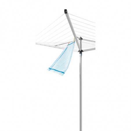 Uscator de rufe pentru exterior Brabantia Essential 1003460, 30 m, Baza pentru beton, Husa, Rezistent la coroziune, Inox