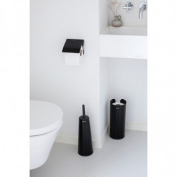 Set accesorii pentru toaletа Brabantia ReNew 1003476, 3 piese, Rezistent la coroziune, Negru mat