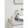 Set 3 recipiente depozitare Brabantia ReNew 1006269, 3 cutii, Fund moale anti-alunecare, Bej