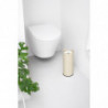 Suport hartie igienica Brabantia ReNew 1006274, Triplu, Rezistent la coroziune, Bej