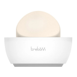 Sapuniera Trebonn 3025130, 4x9x9 cm, Scurgere, Baza antiderapanta, Alb/Gri