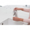 Set 2 prosoape din microfibra Brabantia SinkSide 1000217, 30x30 cm, Poliester, Gri deschis