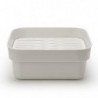 Vas de spălare și scurgere Brabantia 1003316, 16.1 x 37.4 x 34.4 cm, Sigur pentru vase cu strat antiaderent, Gri deschis