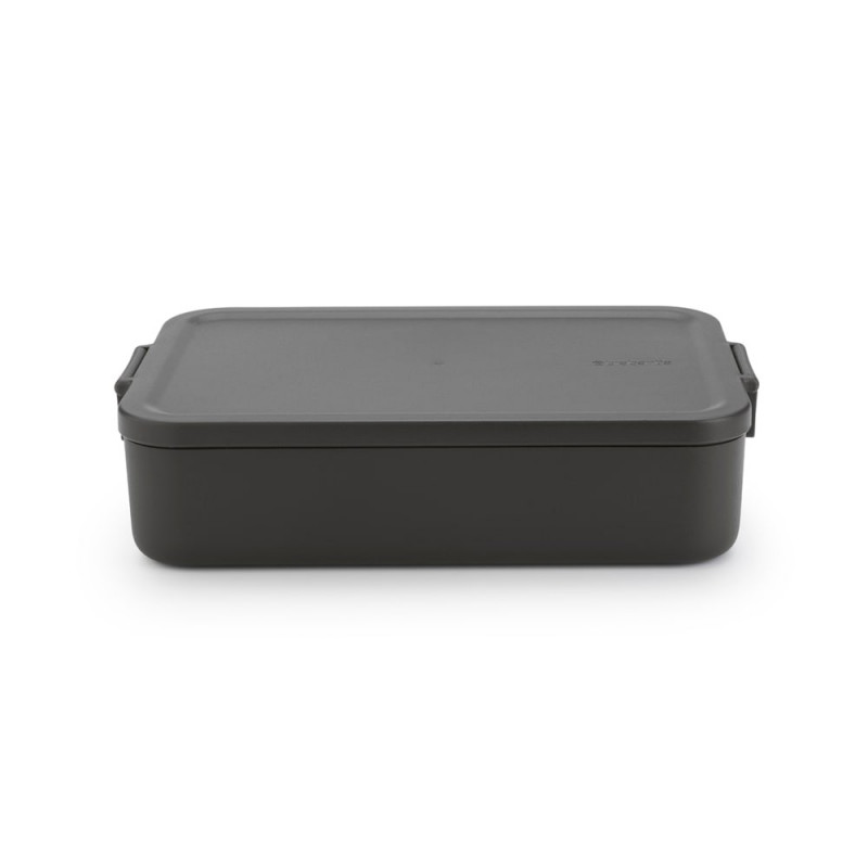 Cutie pentru alimente Brabantia Make&Take 1006287, 2 L, Inchidere etansa, Fara BPA, Gri inchis