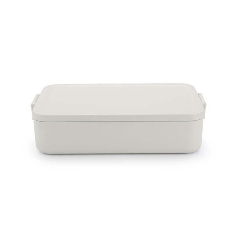Cutie pentru alimente Brabantia Make&Take 1006289, 2 L, Inchidere etansa, Fara BPA, Gri deschis