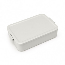 Cutie pentru alimente Brabantia Make&Take 1006289, 2 L, Inchidere etansa, Fara BPA, Gri deschis