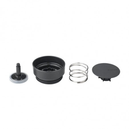 Termo pahar Brabantia Make&Take 1008493, 360 ml, Fara BPA, Gri inchis