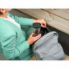 Termo pahar Brabantia Make&Take 1008493, 360 ml, Fara BPA, Gri inchis