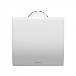 Suport hartie igienica Brabantia Profile 90300319, Rezistent la coroziune, Alb